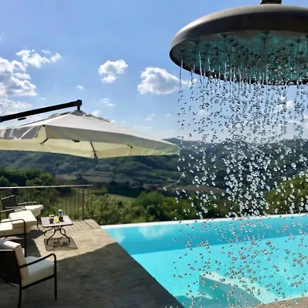 Stone House In Piedmont With Infinity Pool Cossano Belbo
